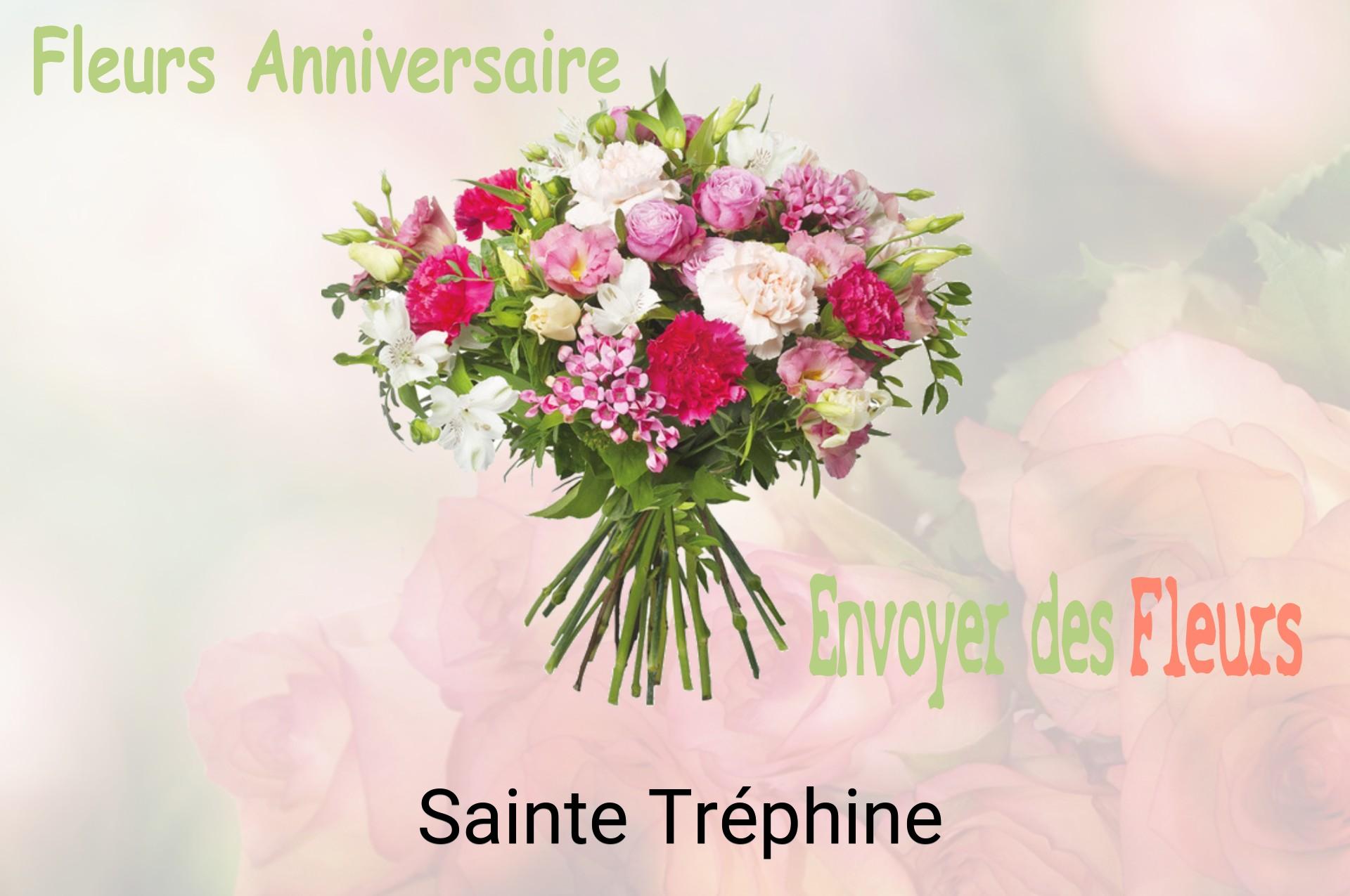 Bouquet de fleurs d’anniversaire livré à Sainte-Tréphine