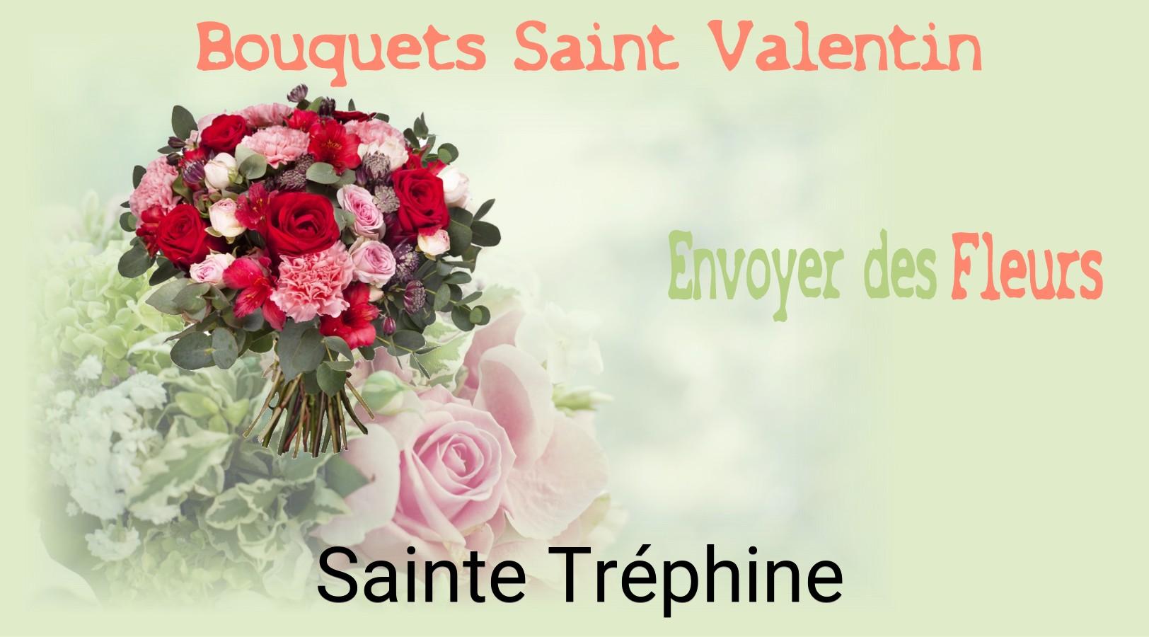 Roses de Saint-Valentin livrées à Sainte-Tréphine